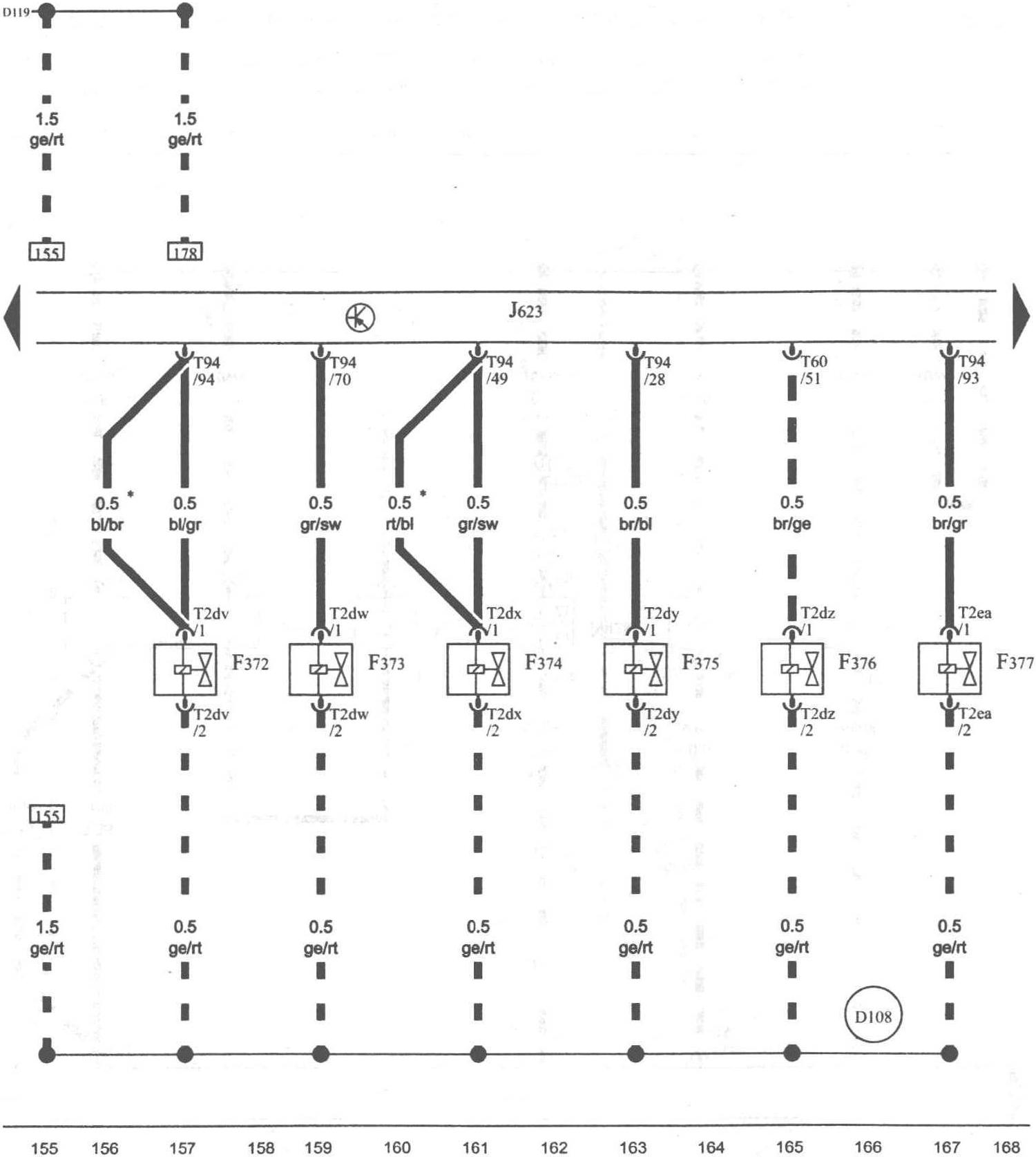 图1-1-40 凸轮轴调节元件7、发动机控制单元